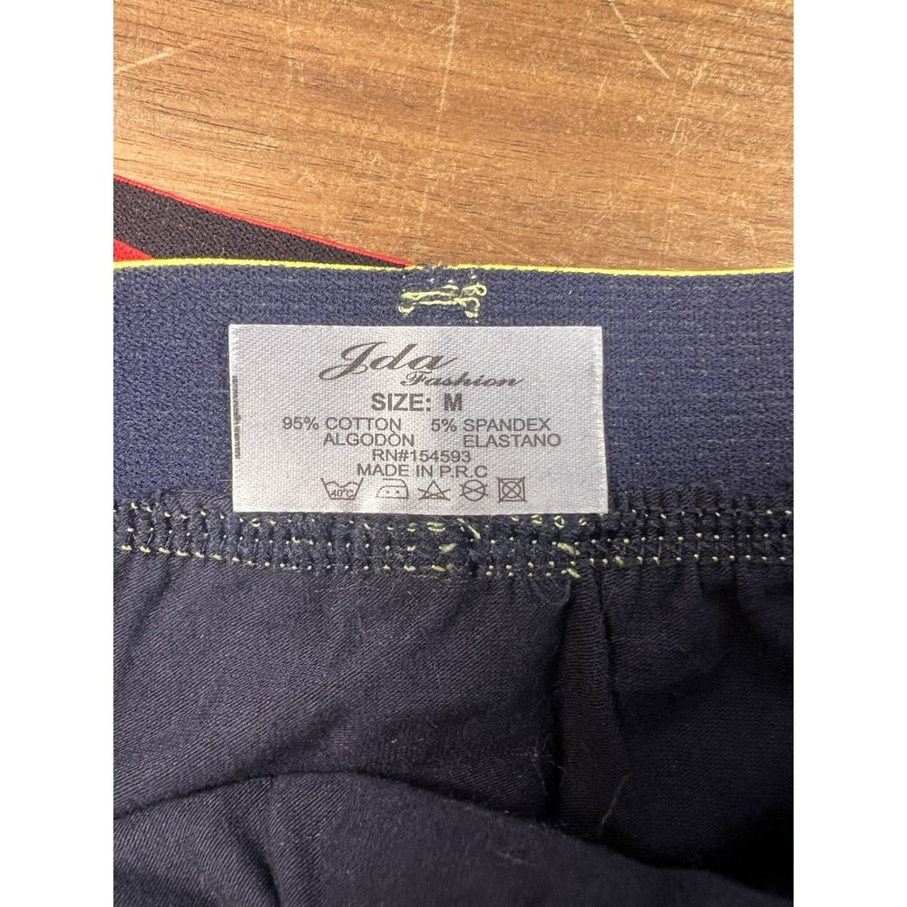 4 Pairs IDA Men's M Boxer Briefs NWT Cotton Stretch - Picture 4 of 4